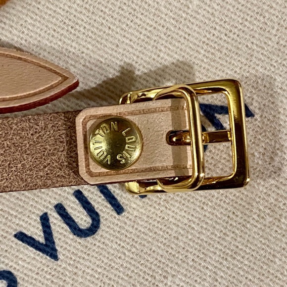 🧳✈️🪐Authentic Brand New Louis Vuitton Luggage Tag with Vivienne Stamp - Picture 7 of 8